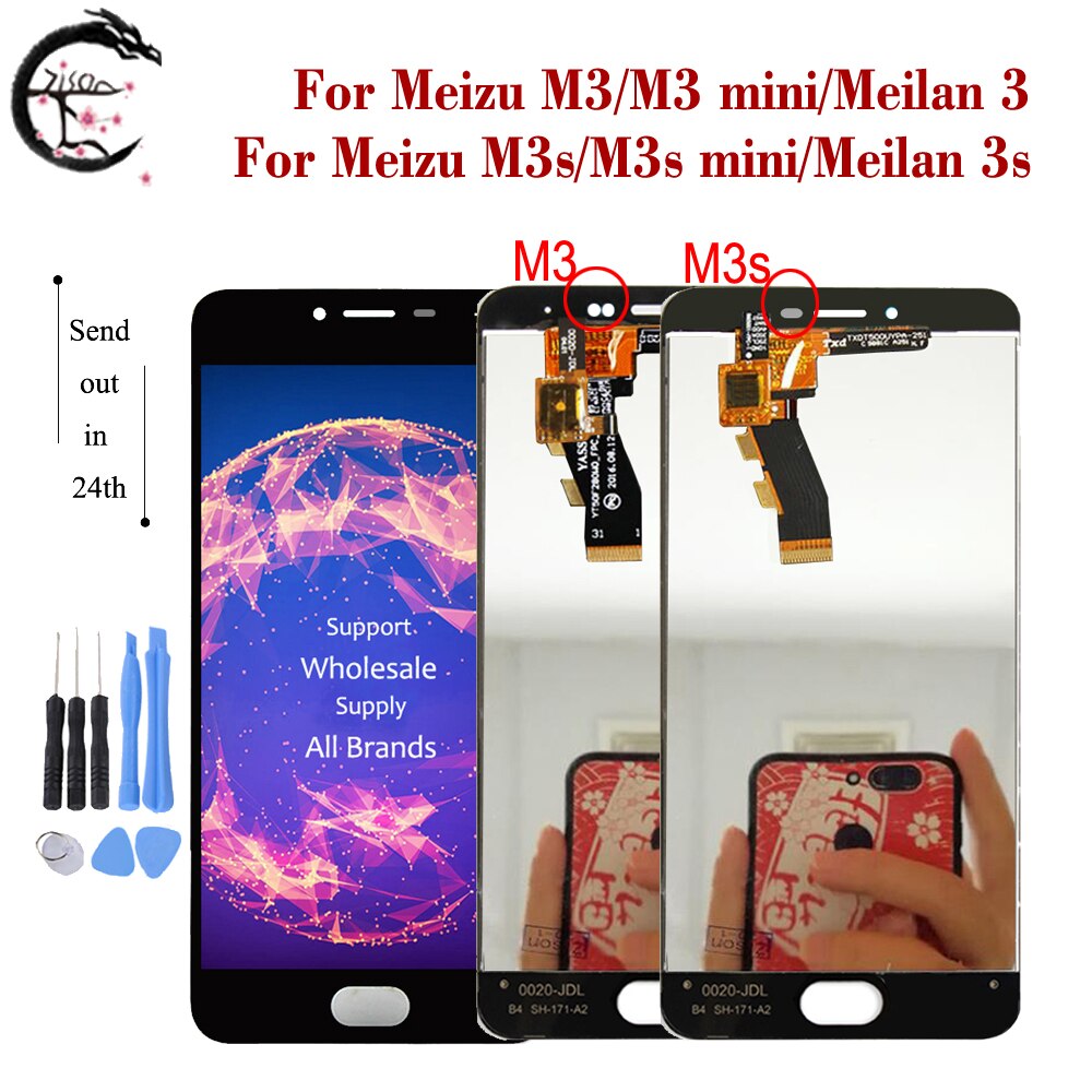 3s lcd de remplacement pour meizu  m3s m3 3 3s tactile  m3s