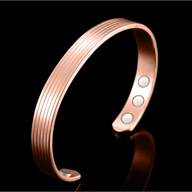 Jewelry Health Care Anti Arthritis Rheumatism Pain Relief Bio Magnetic Copper Bracelets Bangles For Women