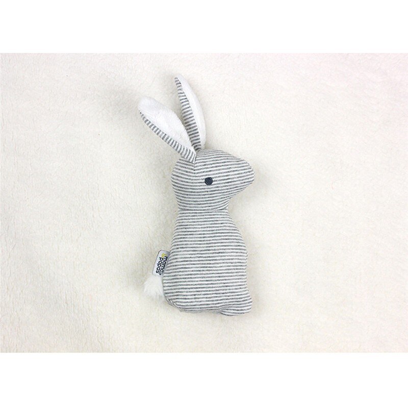 Zabawki dla niemowląt dziecko mobilne pluszowe pluszowe pluszowe paski królik grzechotki Infan dzwonki robić łóżeczka dla niemowląt zabawki 13-24 miesięcy prezent: królik