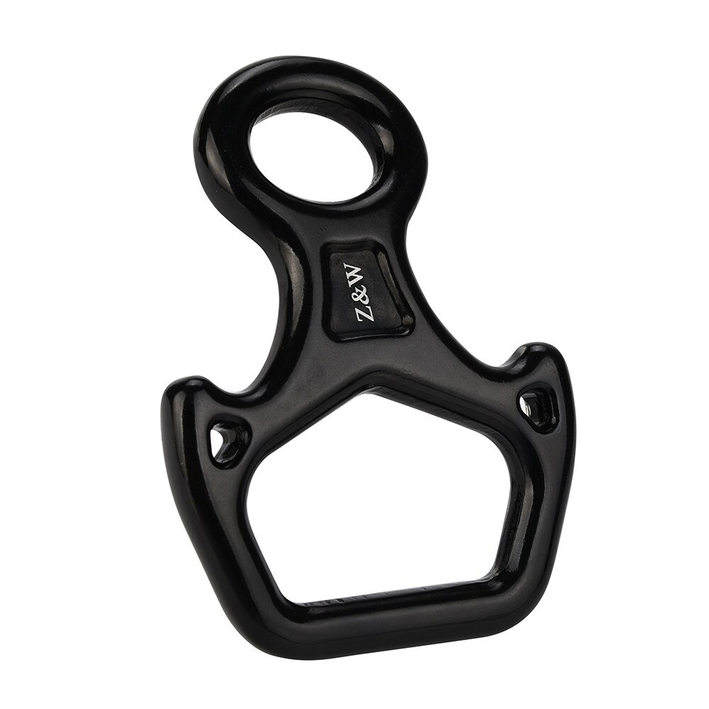 Klim Unisex Compact Gebogen 8 Rigging Plaat Aflopend Apparaat Figuur 8 Descender Extra Dikke Met Oren En Belay Slots # LR4