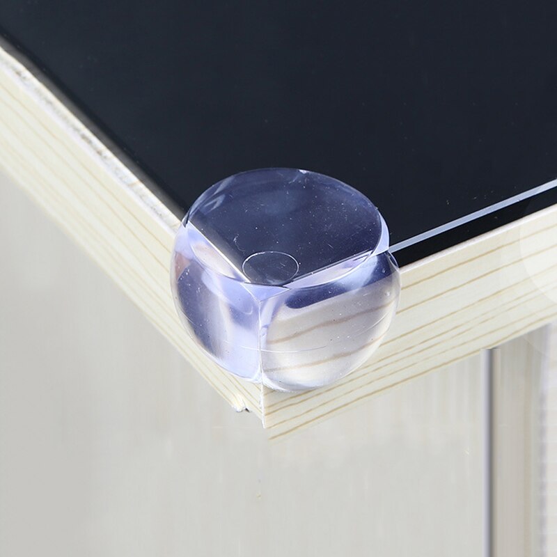 Silicone Safety Protector Table Corner Protection From Baby Children Anticollision Edge Corners Guards Cover For Kids 1-16Pcs: 1PC Round Shaped