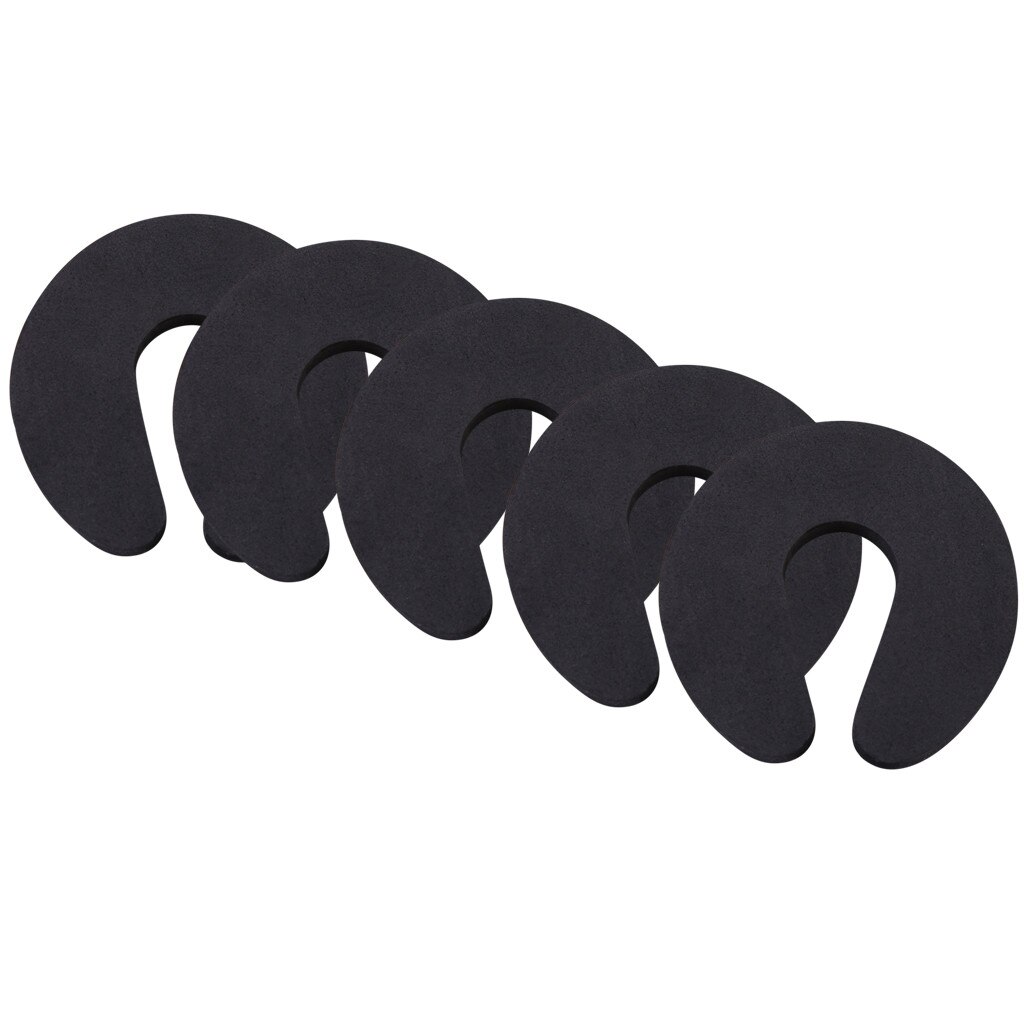 5pcs Clamp Protection For Window Doors Window Stopper Protection Door Buffer Door Crash Pad Tope De Puerta Doorstop #T5P: C