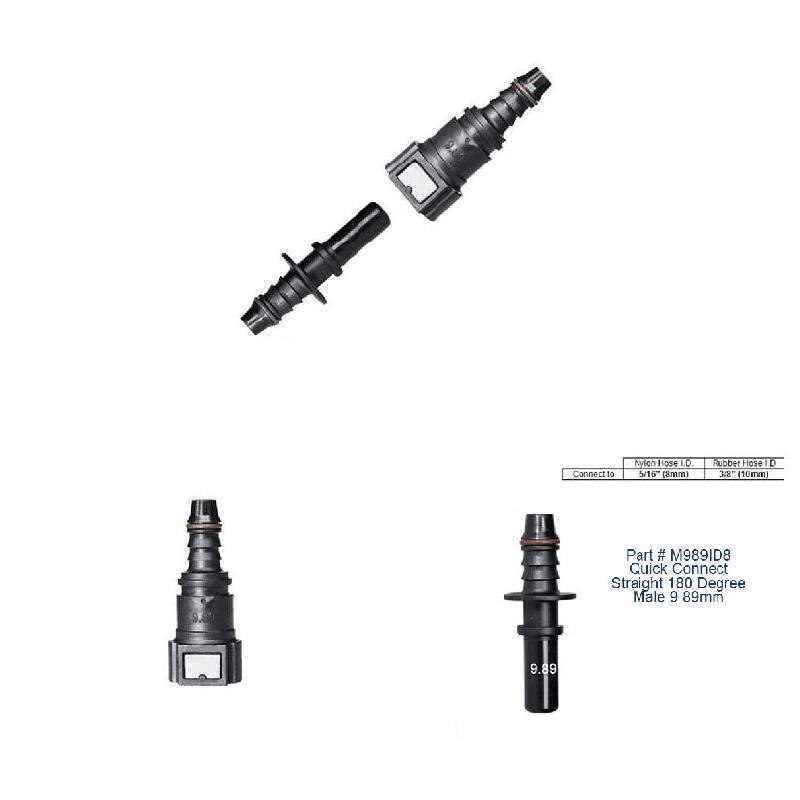 Car Auto Fuel Line Hose Quick Release Connector Automotive Disconnect Connectors Durable Car Vehicle Auto