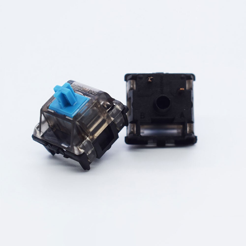 Gateron Crystal Switch Mechanical Keyboard 3Pin Switch Silent Red/Yellow/Silver/Brown/Blue Mx Switch GK61 MK87 Anne Pro 2