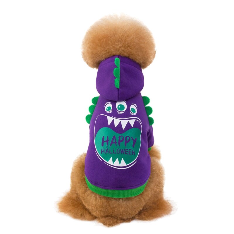 Funny Cosplay Halloween Carnival Costume For Dogs Clothes For Small Dog Coat Winter Warm Puppy Outfit Pet Supply