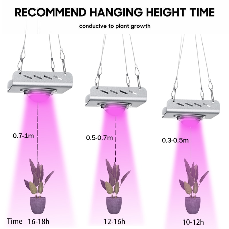 3000W COB LED Grow Light Full Spectrum 4000K for Indoor Outdoor Hydroponic Greenhouse Plant Growth Lighting lamp Waterproof
