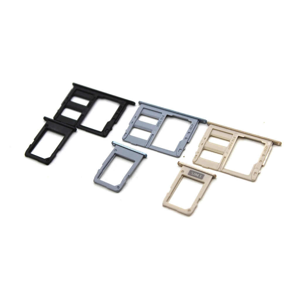 1 satz SIM/Micro SIM Karten-behälter-halter Micro SD Card Slot halter Adapter für Samsung Galaxy J3 J5 J7 pro/J330F J530F J730F