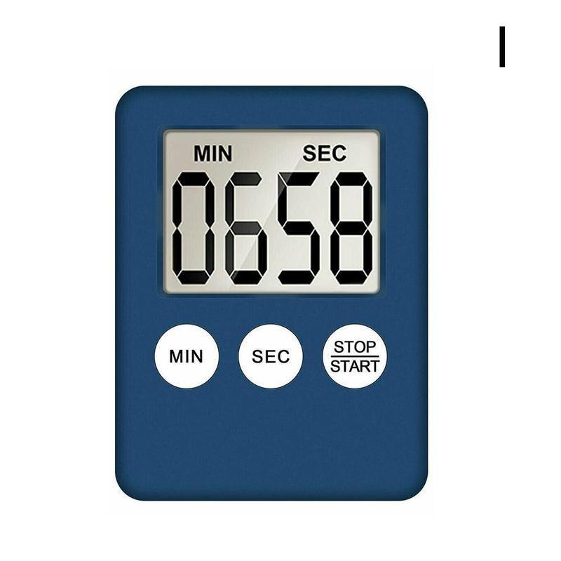 Electronic Cooking Timer Large Digital LCD Kitchen Timer Count-down Up Clock Alarm Magnetic Home Kitchen Tools: I
