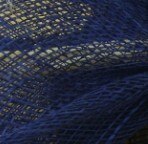Wonderful color crinoline fascinator headwear feather colorful mesh party show hair accessories millinery cocktail hats MYQ053: NAVY