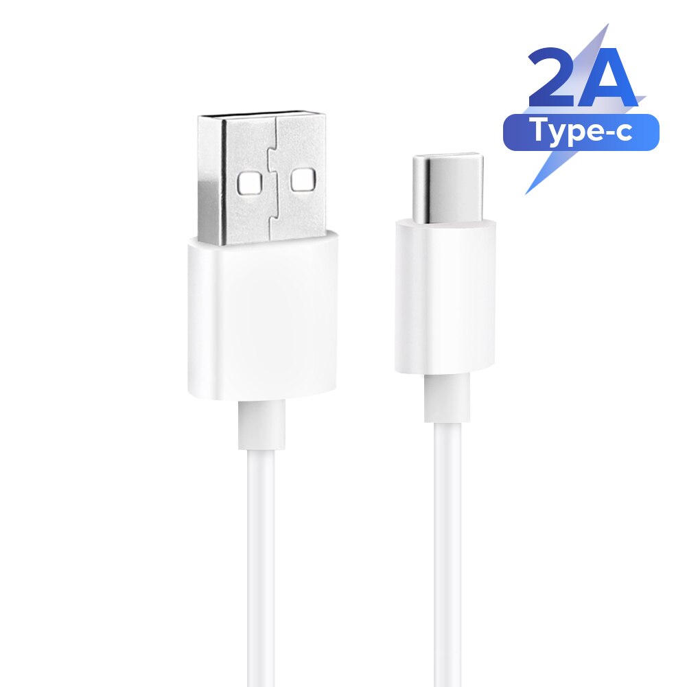 Cable USB de carga rápida de , Cable USB blanco de 3M, Extra largo para datos recargables Micro Lightning tipo C para iPhone, Huawei, Samsung: Type C / 25CM