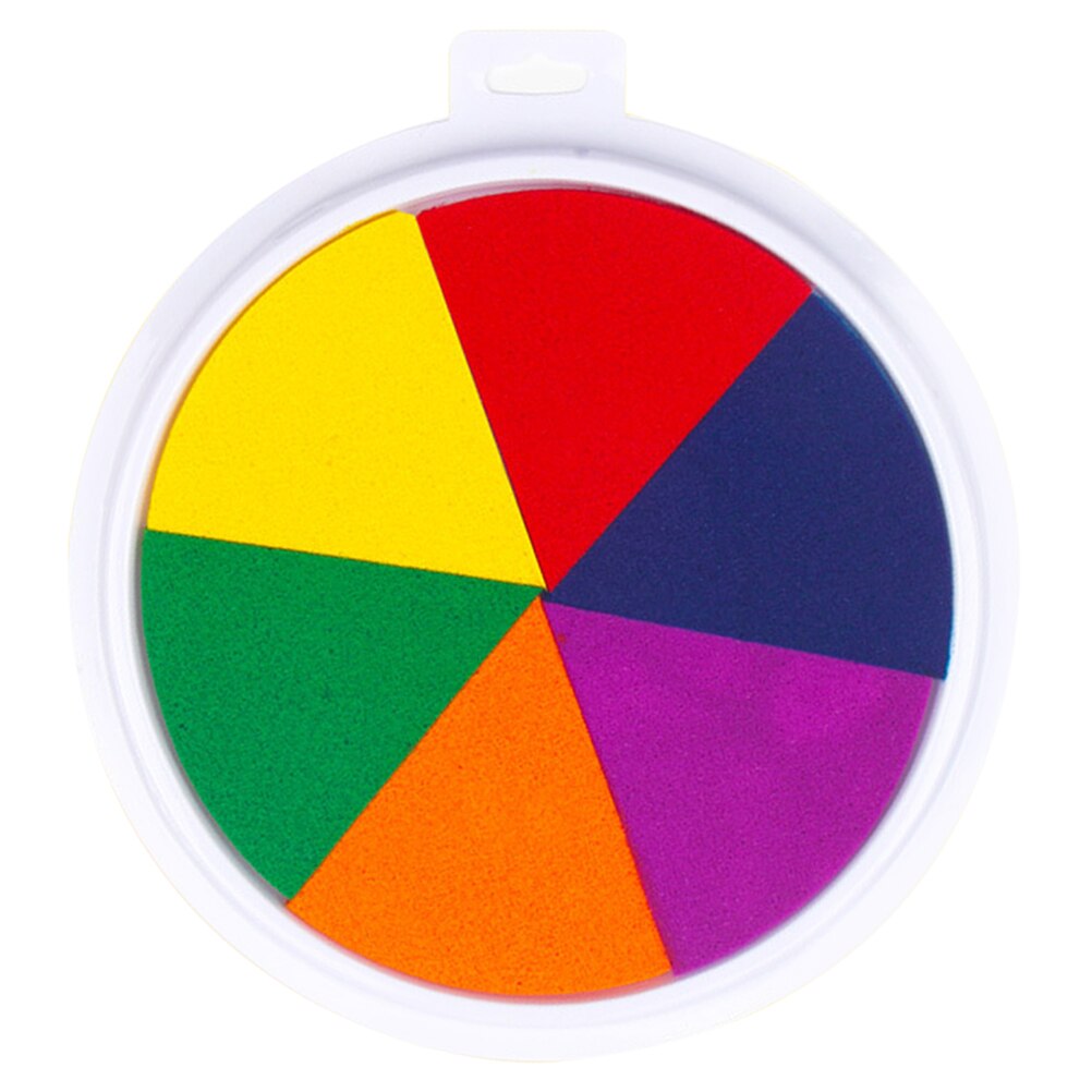 Multi-function Inkpad Portable Ink Pad Children Finger Inkpad Printing Supply