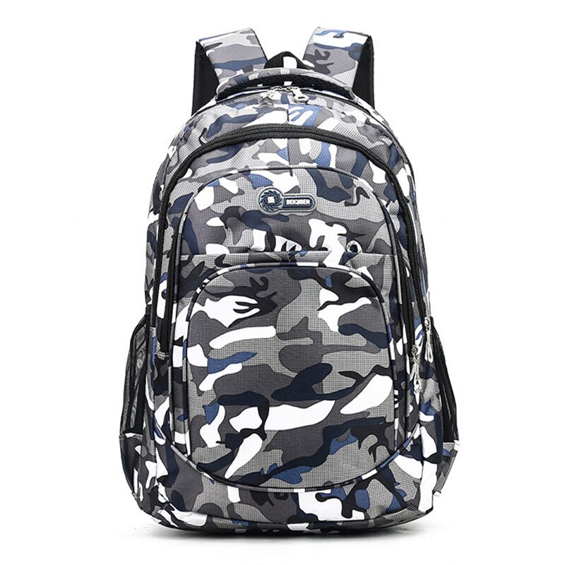 2 Sizes Camouflage Waterproof School Bags For Girls Boys Orthopedic Children Backpack Kids Book Bag Mochila Escolar Schoolbag