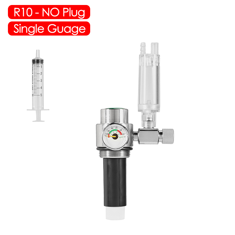 Générateur de CO2 pour Aquarium 2L/1L, bouteille en acier inoxydable, cylindre de gaz haute pression, accessoires d'aquarium: green