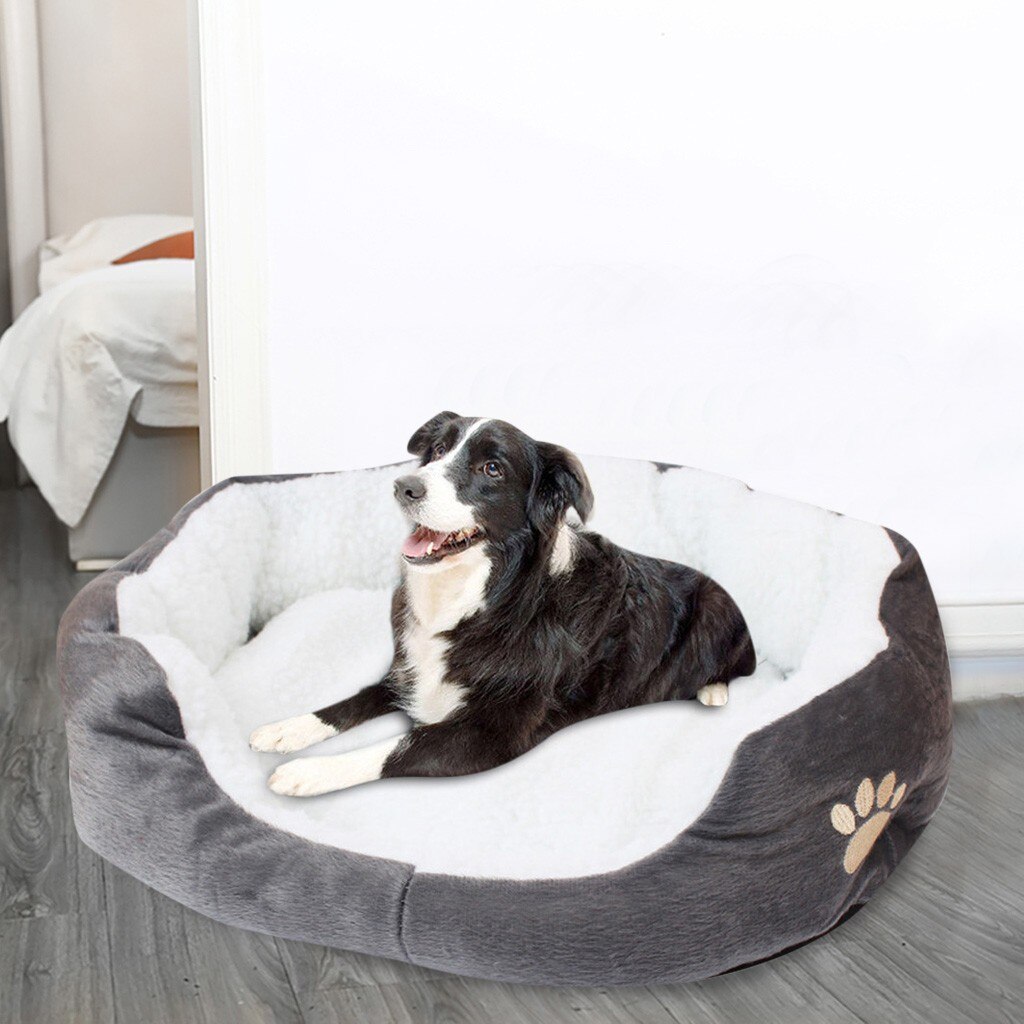 Kleine Pet Hond Kat Bed Puppy Kussen Huis Huisdier Zachte Warme Kennel Hond Mat Deken Puppy Warm Nest Slapen pad Mat Bed