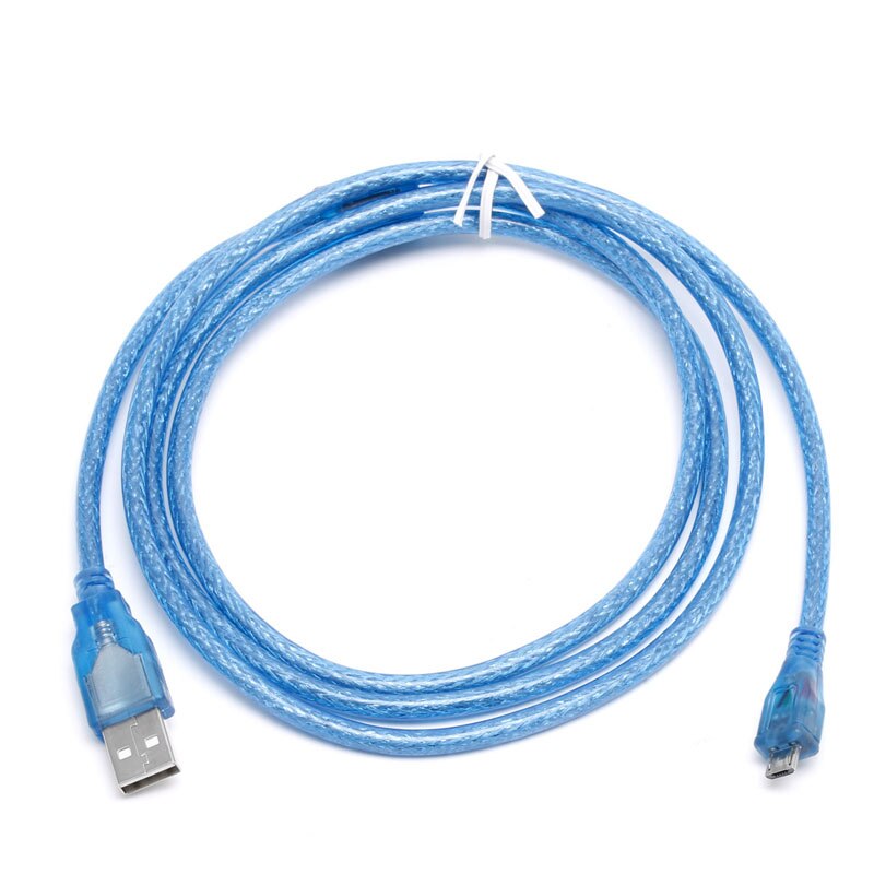 USB 2.0 A Male to Micro B 5pin Male 28/24AWG Data Charger Cable High Speed 1.5M