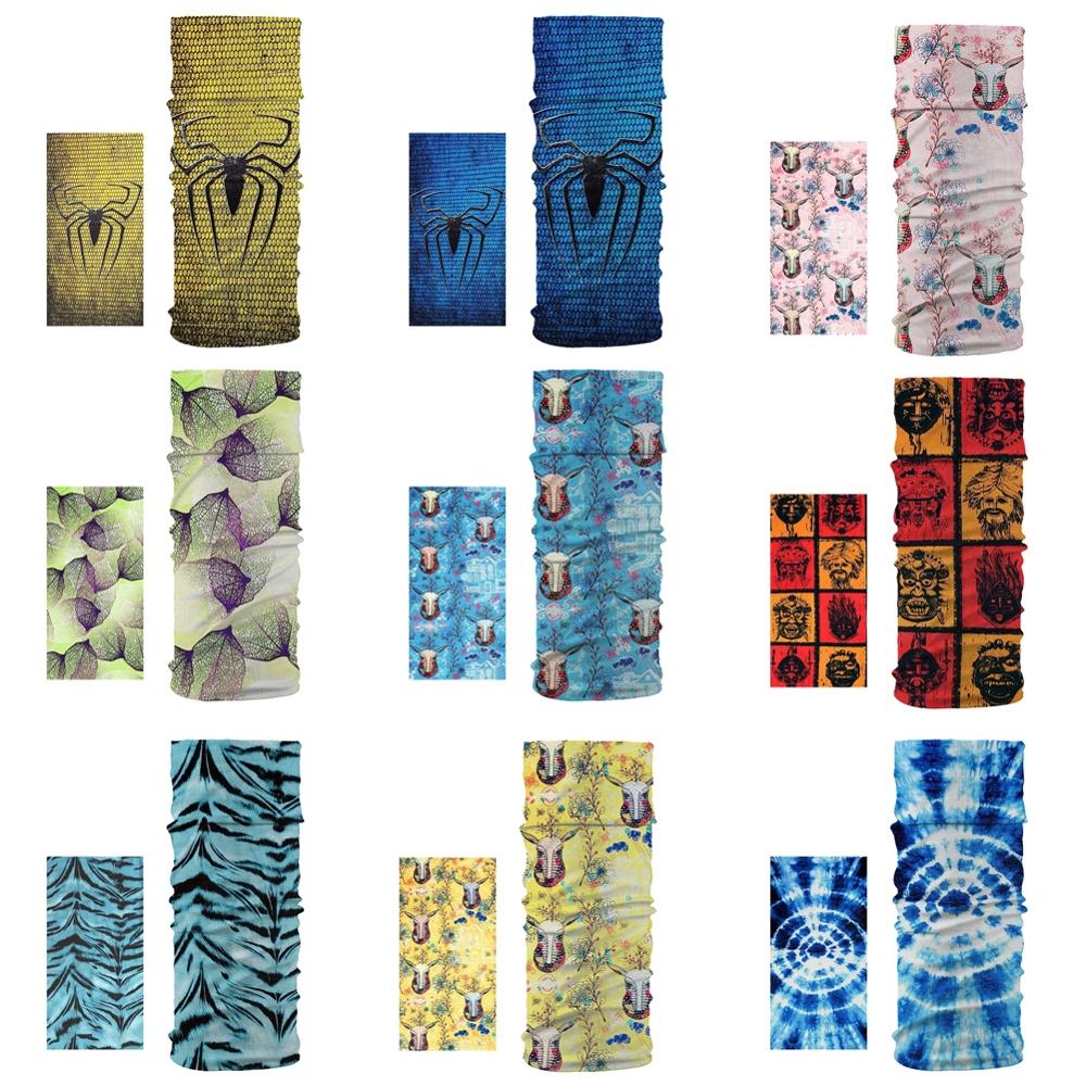 foulard anti-poussière unisexe magique Tube écharpe Cool néon modèle sport Fitness foulard bracelet cyclisme Leggings