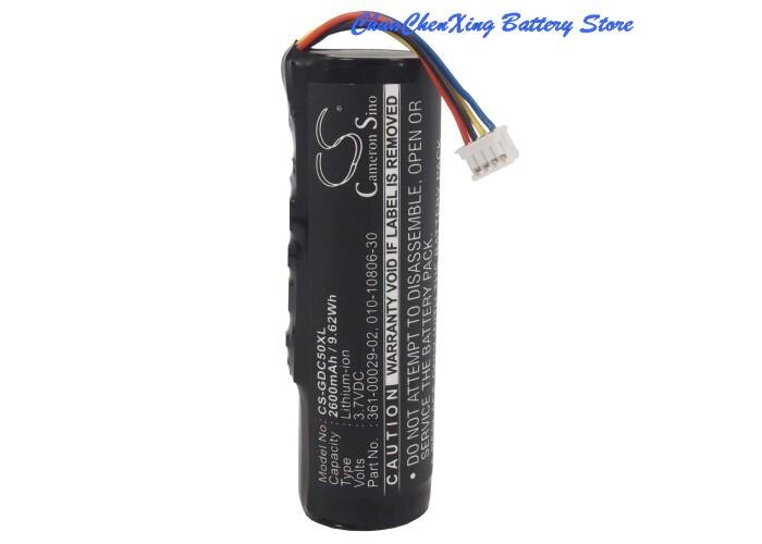 Cameron Sino 2600mAhBattery 361-00029-02 voor Garmin Alpha 100, DC50, GAA002, GAA003, GAA004, T5, TT10, TT15,