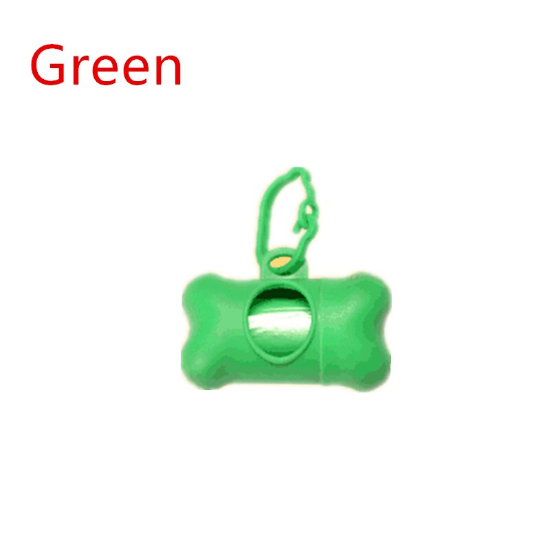 Pet Waste Bag Dispenser For Dog Waste Bag Holder Plastic Garbage Bag Dispenser Carrier Case Dog Pet Waste Poop Bags: Green