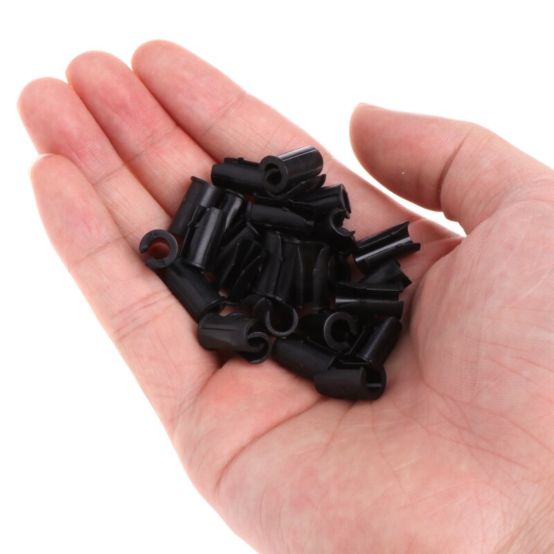 30 stk u type mtb mountainbike stel spænde cykelbremse kabelguider clips