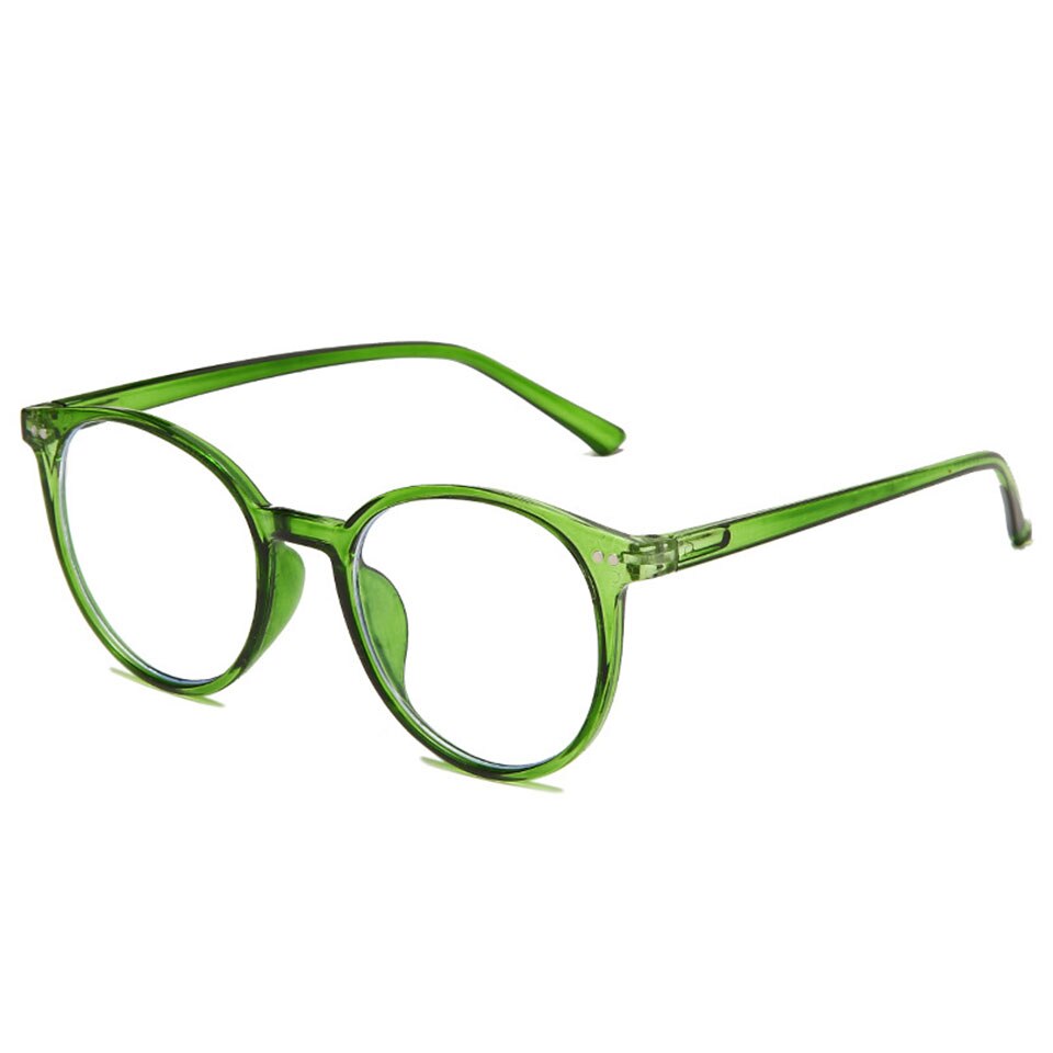 Glasses Anti Blue Ray Glasses Blue Light Blocking Glasses Optical Eye Spectacle UV Blocking Gaming Filter Round Glasses: 6