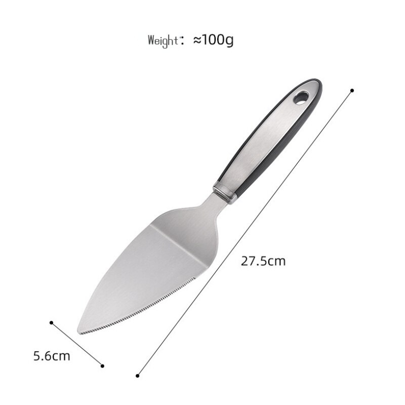 Stainless Steel Pizza Knife Shovel Pizza Pie Knife Pizza Roller Knife Triangle Shovel Knife Kitchen Tools