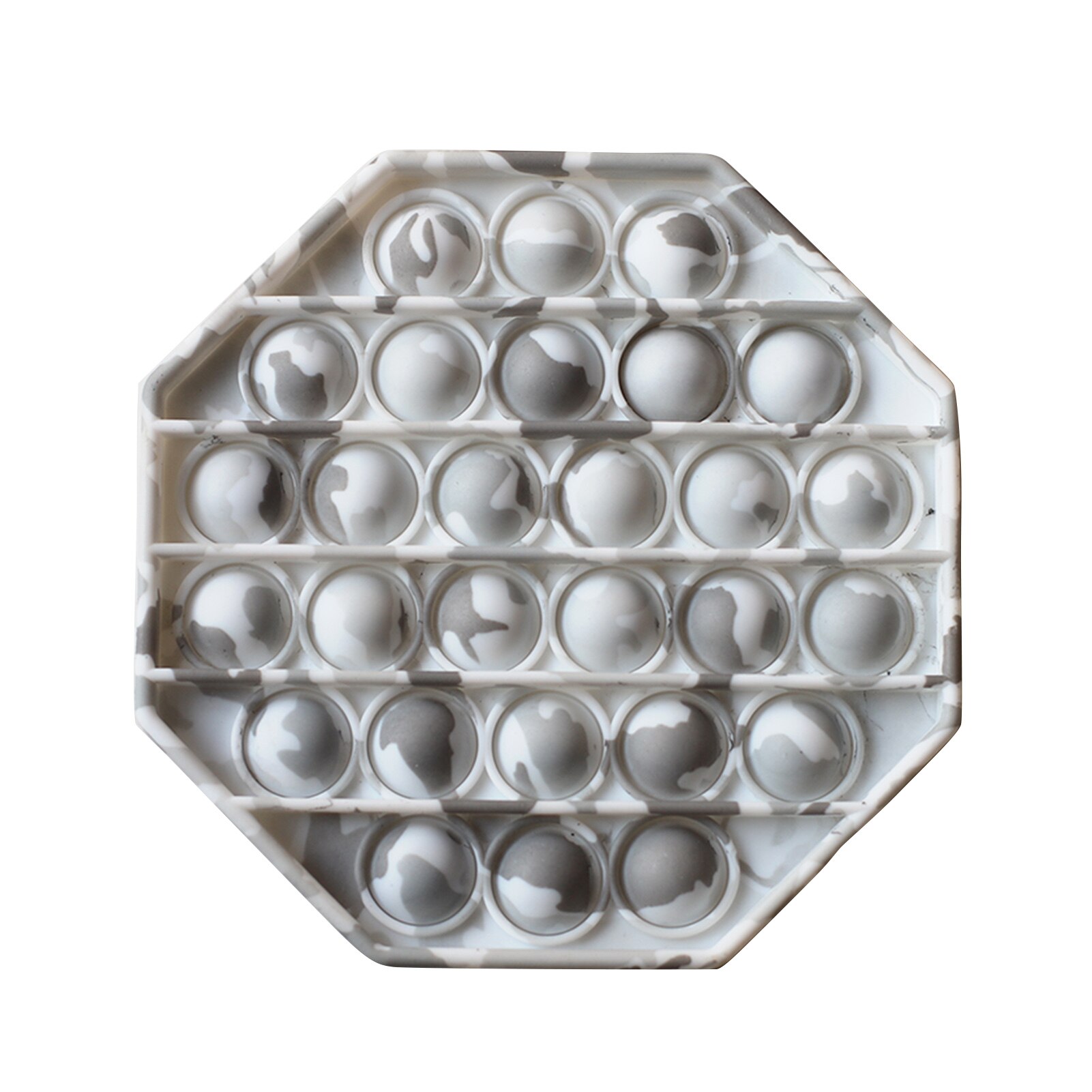 Push Pop Pop Bubble Sensory Fidget Toy Silicone Stress Reliever Toy stay focused and calm Safe Durable Washable Easy to Carry