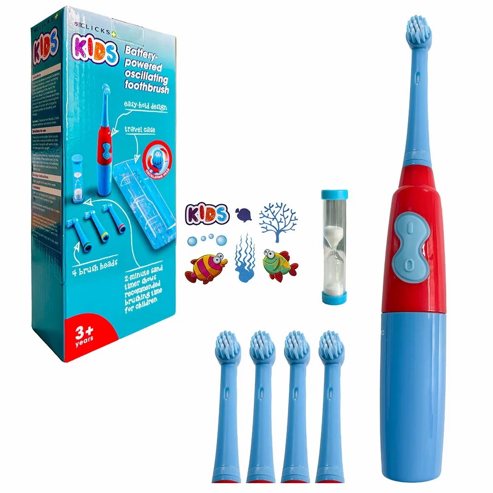 Blød, miljøvenlig elektrisk tandbørste, bløde børstehår, elektronisk tandbørste til voksne og børn: Multi