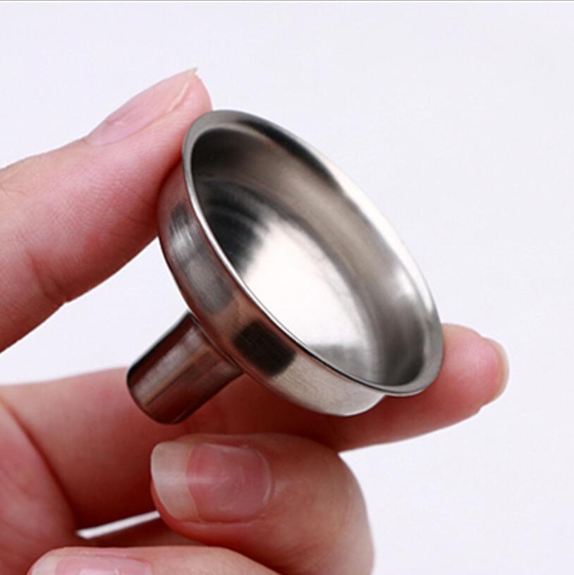Wine Flagon Metal Stainless Steel Small Funnel Hip Flask Accessories Outdoor Portable Funnel Universal