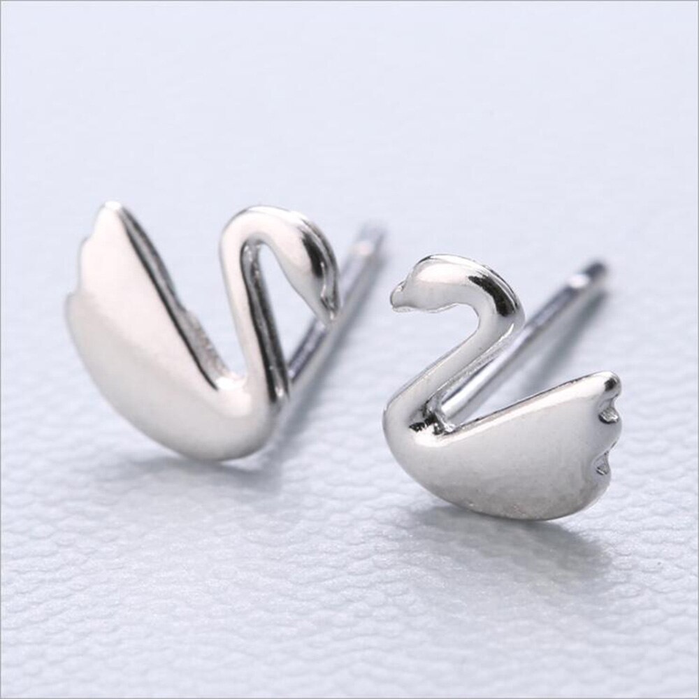 XIYANIKE Vendita Calda 925 Sterling Silver Carino Orecchini Con Perno Orecchio Ago Semplice di Modo Geometria Orecchini di Personalità Per Le Donne 73-90