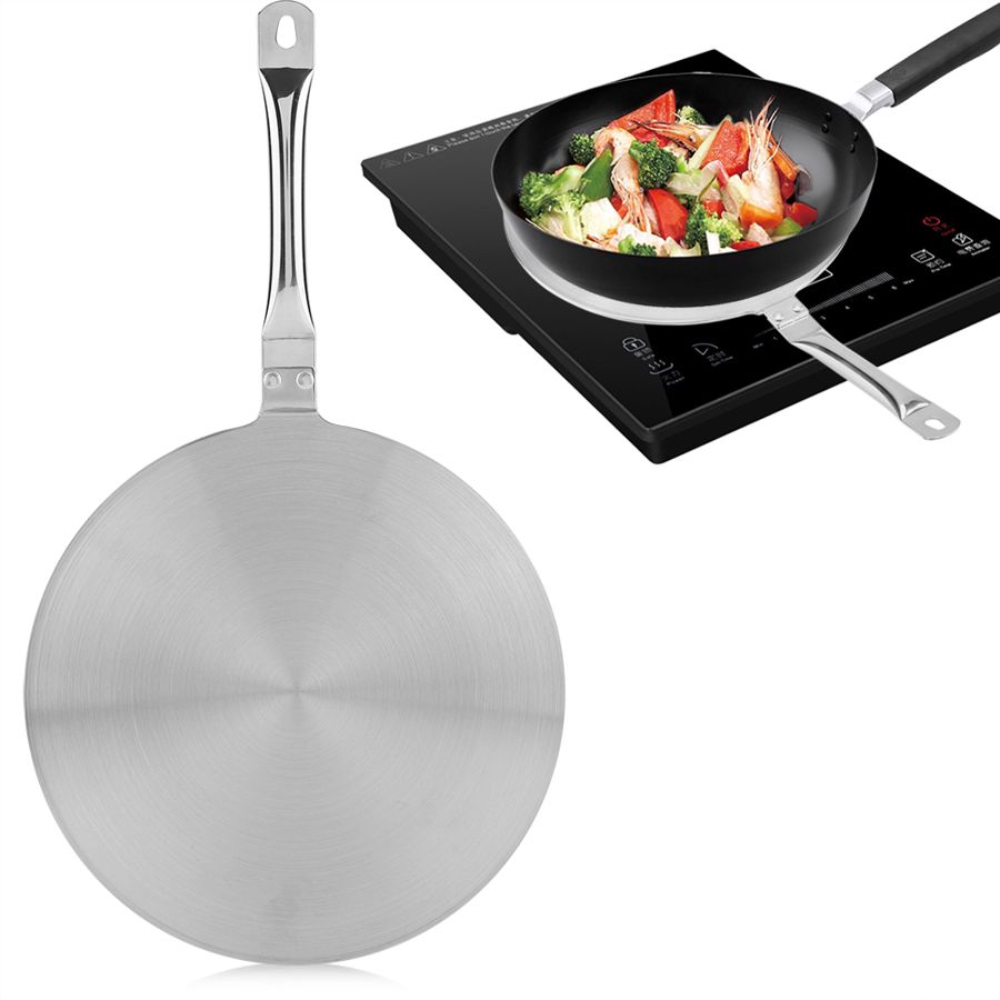 20/24cm Edelstahl Kochen Platte Wärme Diffusor Konverter für Gas Elektrische Induktion Herde Wärme Diffusor Küche Utensilien