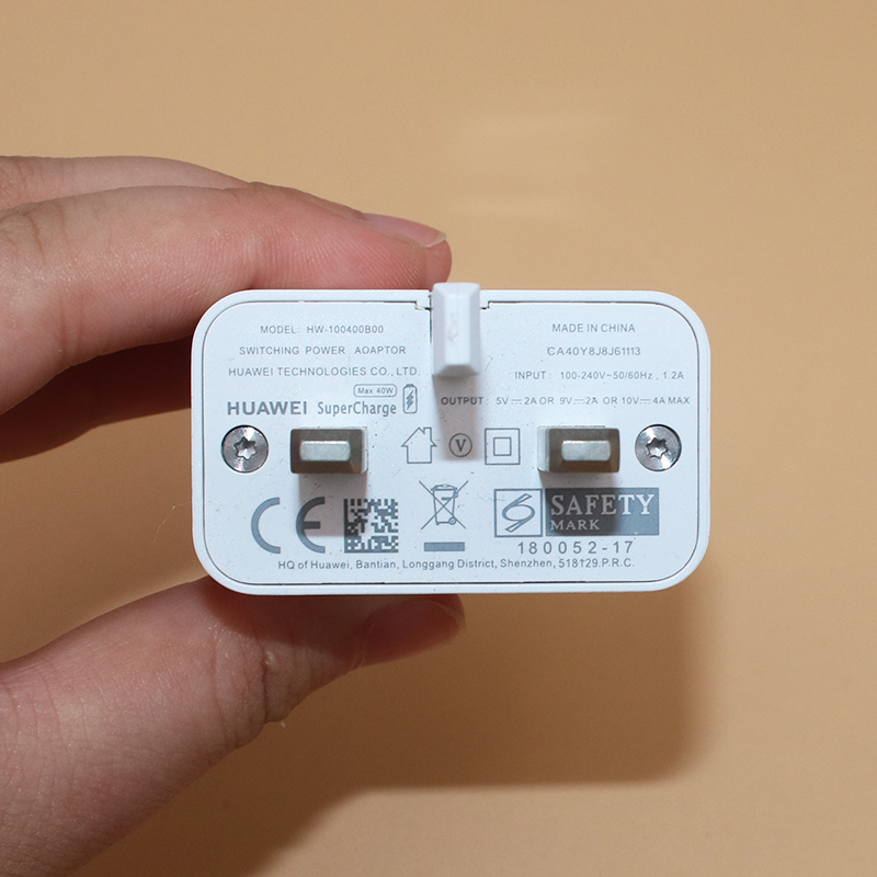 10V 4A Huawei Schnelle Ladegerät Aufzurüsten EU/US/UK Stecker Adapter 100CM 5A Typ C Kabel für P40 P30 P20 Pro Mate 40 30 20 Ehre 30 V9