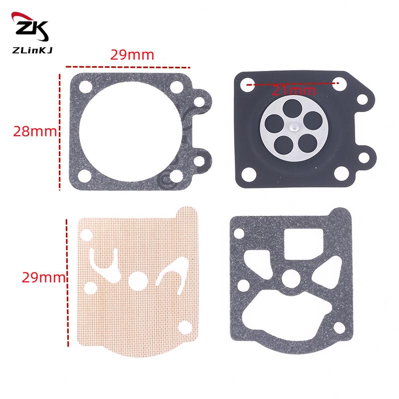 Gasket and Diaphragm Set For WALBRO WA, WT Carburetor Series Chainsaw 3800 5200 4500 5800 Carb Repair Kit Garden Power Tool Part