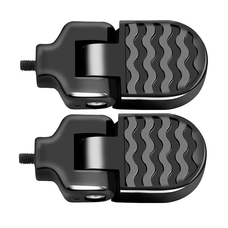 ZONSUSE Voetpedalen fiets, aluminiumlegering, antislip draagkracht, fiets voetsteunen, stuntpedalen, BMX antislip voetpedalen achter, BMX stuntpedalen, mountainbikes, passagiers, fietsaccessoires, 2