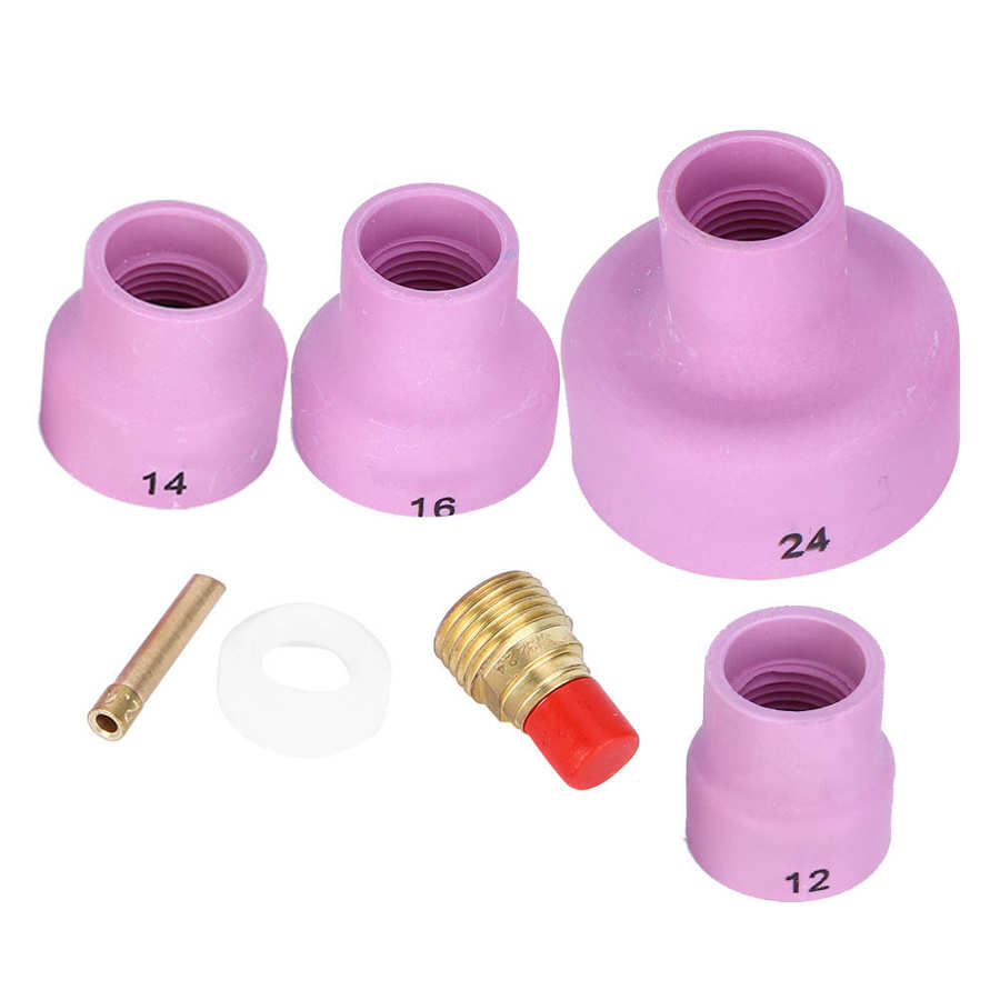 Ceramic Sandblast Nozzle Alumina Sand Blasting Ceramic Nozzle Cups Welding Equipment Ceramic Nozzle Cups