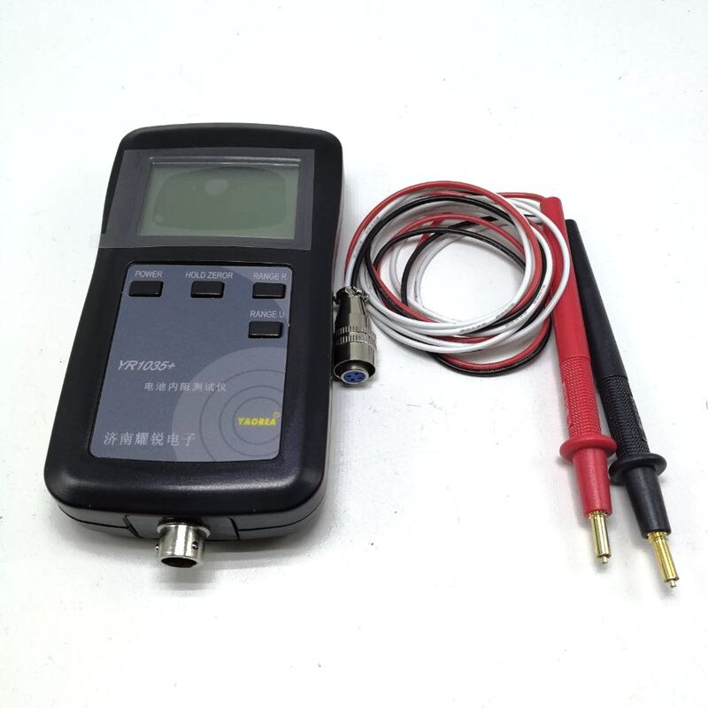 Original Four-line YR1035 Lithium Battery Internal Resistance Meter Tester Detector 18650 Dry Battery With Enhanced Pen