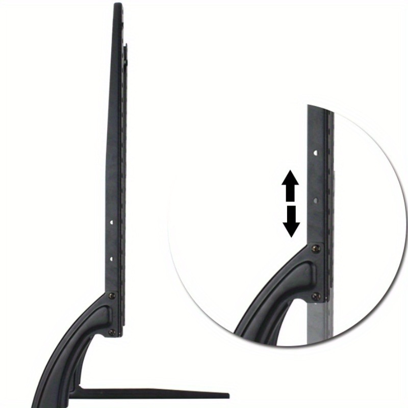 Universele TV-standaardpoten TV-voeten voor LCD/LED/OLED/Plasma-tv's, tafelblad TV-standaard voetstukverhoger voor plat en gebogen scherm