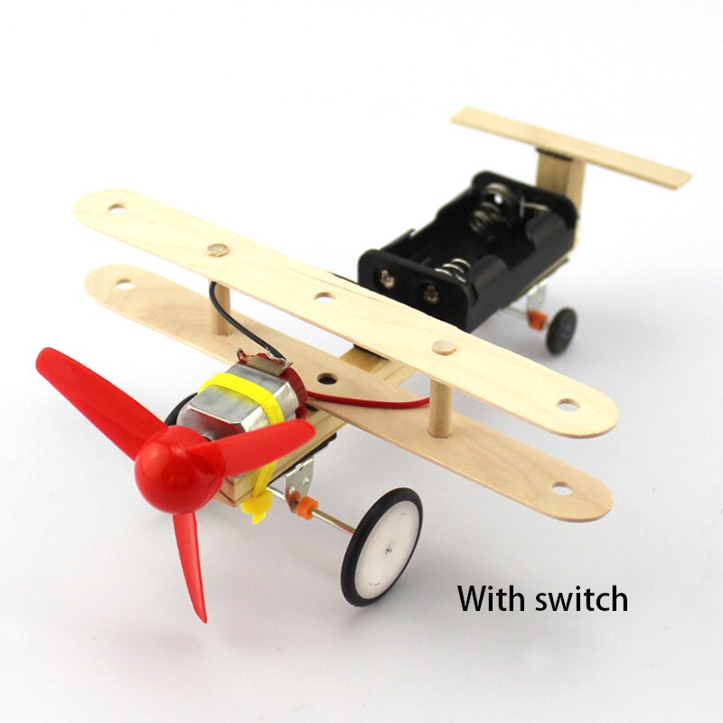 Wind-Aangedreven Kleine Vliegtuigen, Taxiënde Vliegtuigen Studenten, Hand-Made Maker, Diy Kleine Uitvinding, air Science Experiment