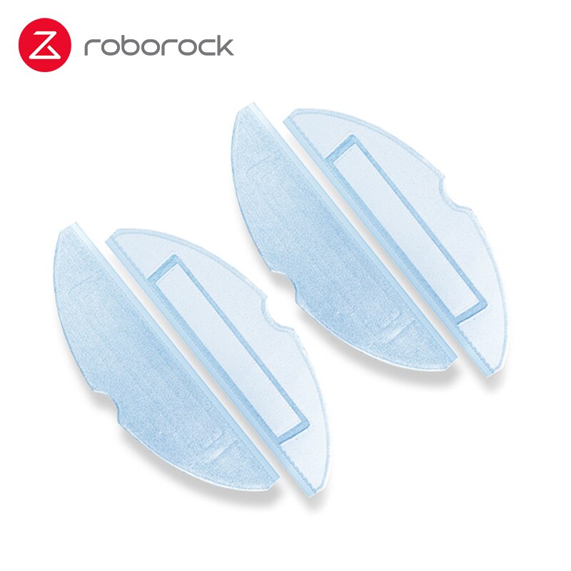 Original roborock  s7 moppeklude , s7 tilbehør reservedele , 100%  original roborock tilbehørsstøtte: 4 stykker