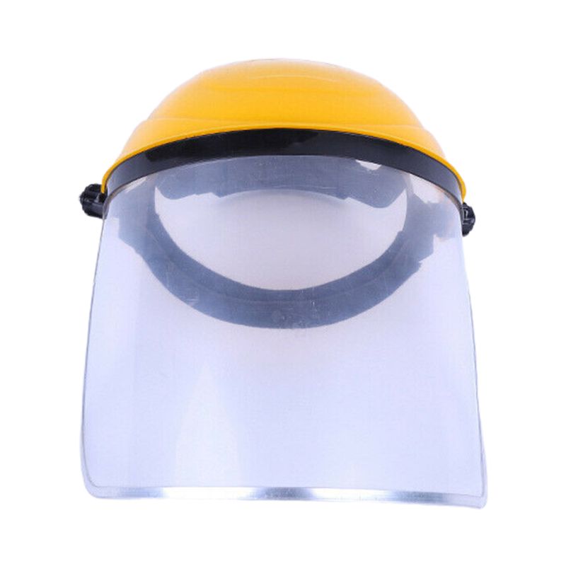 Clear Safety Protective Cover Head-mounted Face Eye Shield Screen Grinding 95AF