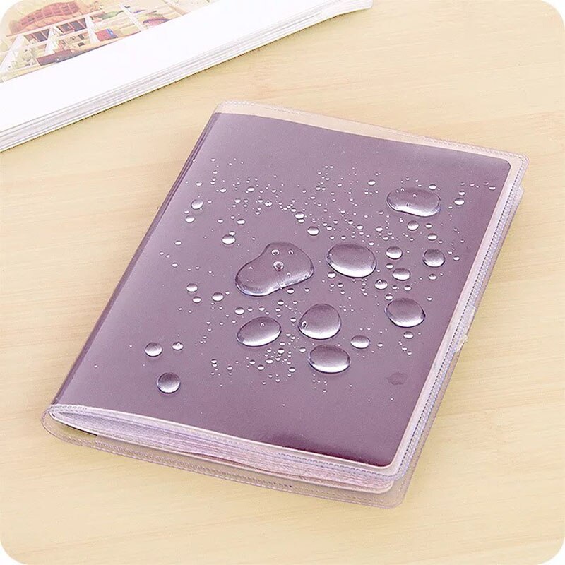 Reizen Paspoort Cover Waterdicht Vuil Transparante Frosted Id Card Houders Vrouwen Mannen Mode Visitekaartje Paspoort Case Purse