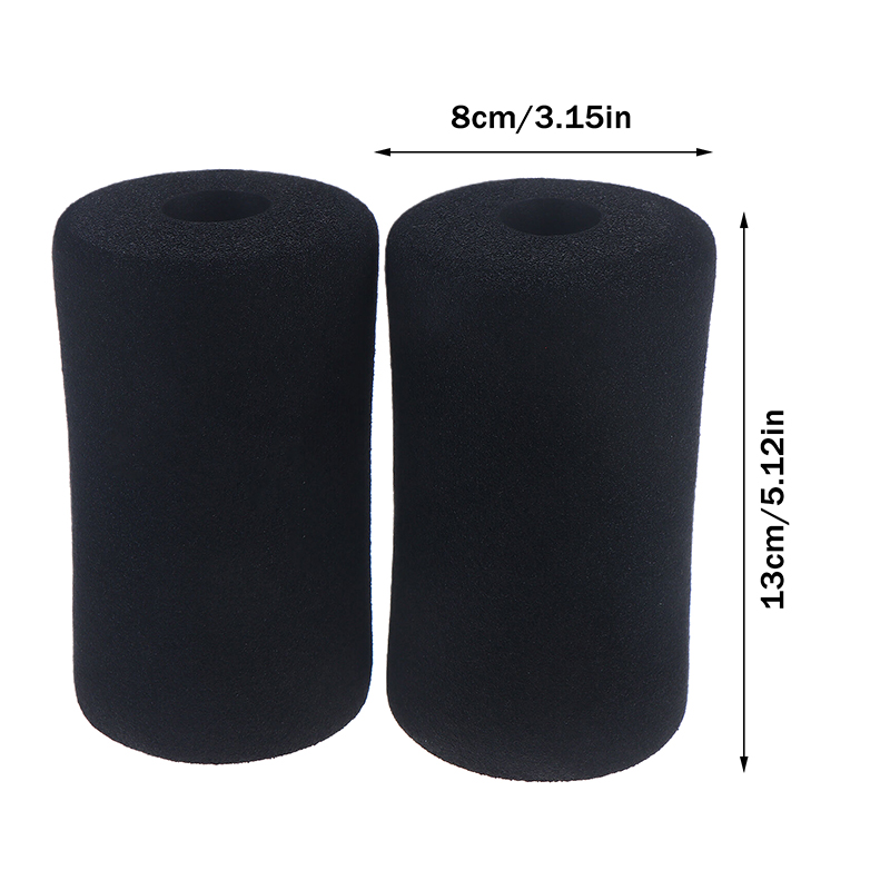 2Pcs Ab Training Sleeve Rolling Foam Roller Gym Exercise Foot Exercise Machines Roller Sit-up Board Hook Foot Foam Fitness Pads: Default Title