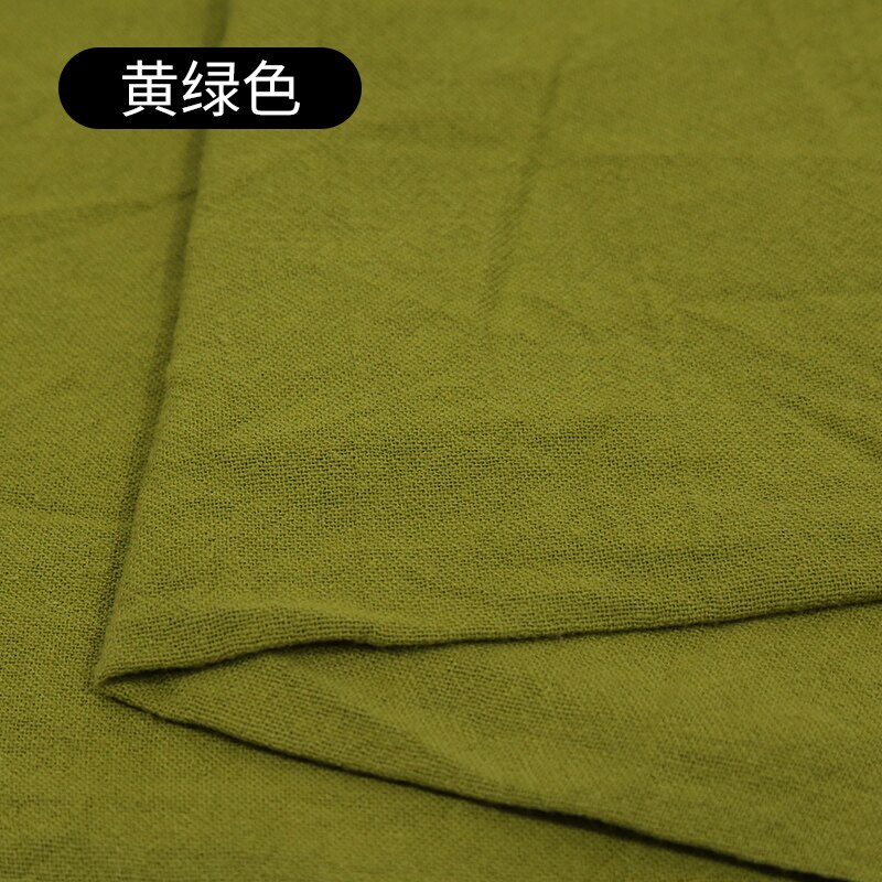 50cm*130cm/Piece, Solid Color Washed Cotton Linen Fabric,Linen Pants,Clothing Decoration Curtain Cloth,DIY Handmade Material: 20