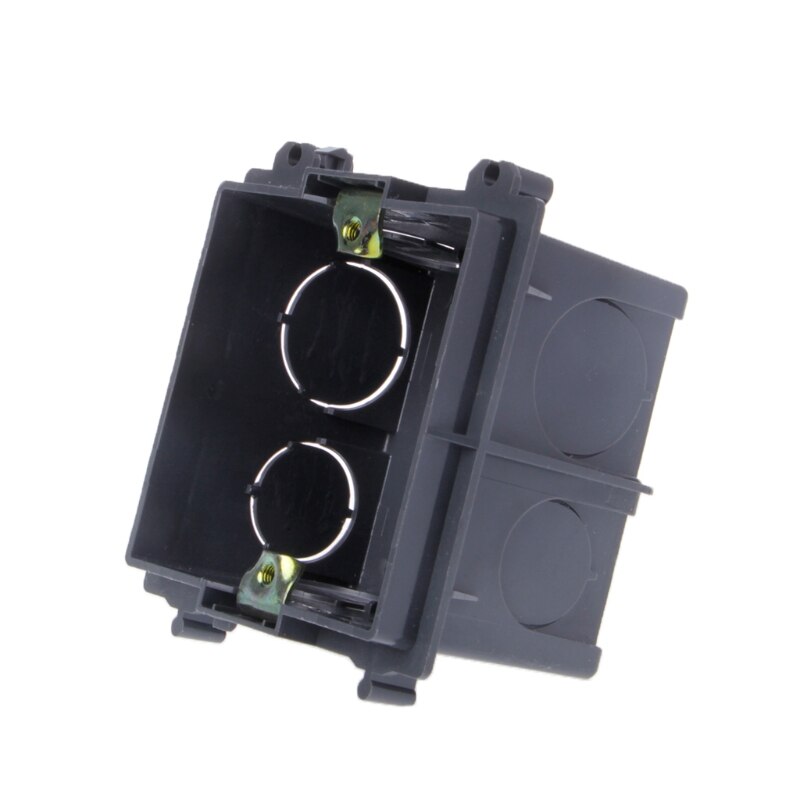 86-Type PVC Junction Box Wall Mount Cassette For Switch Socket Base