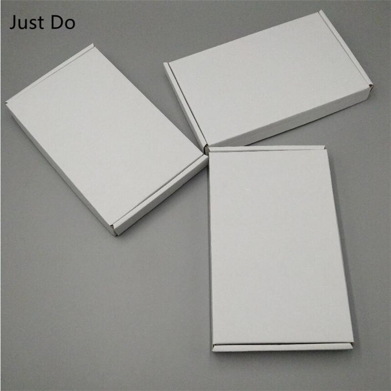 20*6.5*3.7cm White Triple Wall Corrugated Paper Cardboard Express Packaging Carton Box