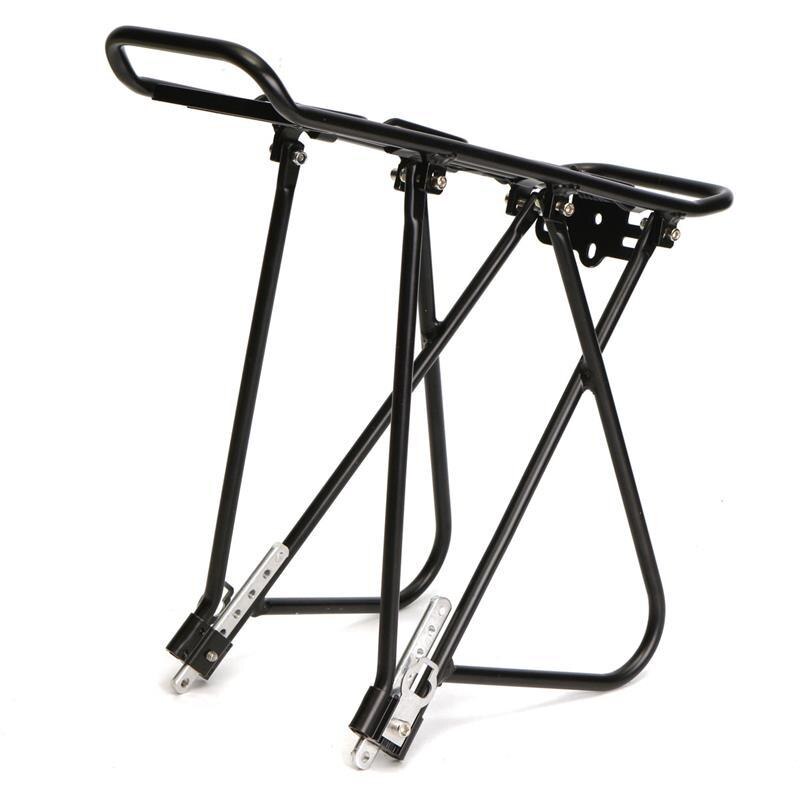 Bicycle Luggage Carrier Shelf MTB Road Bike Rear Cargo Racks Foldable Aluminum Alloy For 24 26 28 Inch 700C V Brake Cycling Part