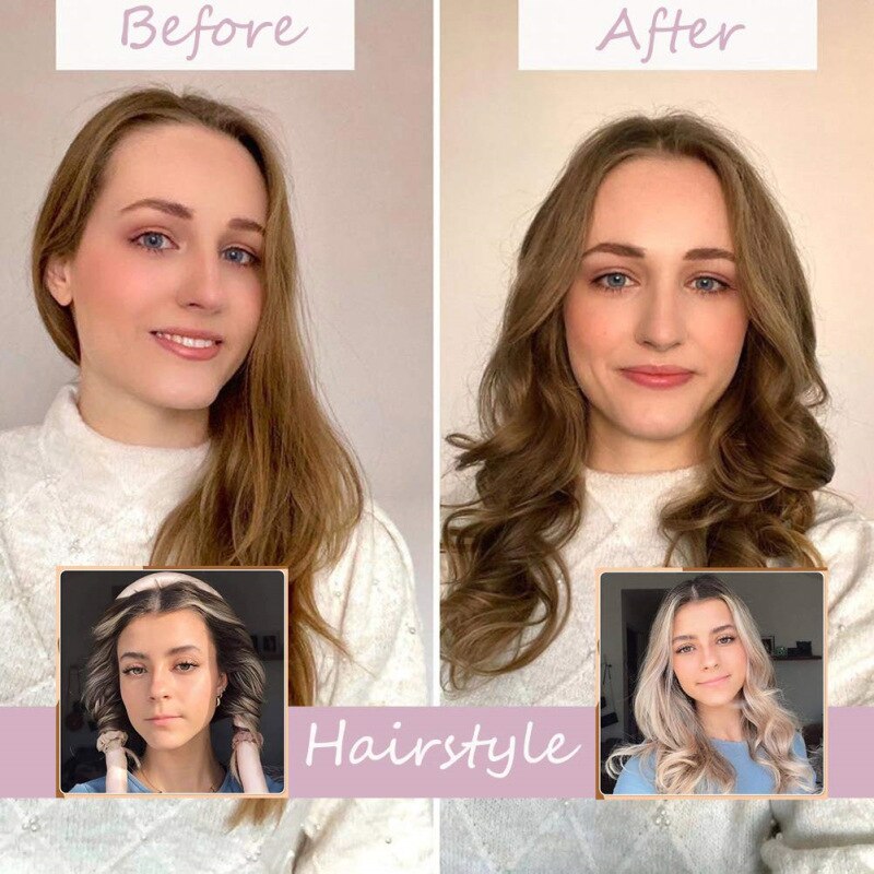 Heatless Curling Rod Headband No Heat Hair Curlers Ribbon Hair Rollers Sleeping Soft Curl Bar Wave Formers DIY Hair Styling Tool