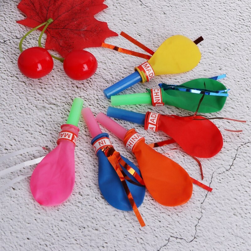 15 Sifflets De Fête Multicolores - Trompettes Anniversaire Enfants