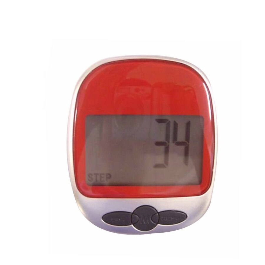 Mini podómetro LCD calorías caminata carrera trote caminar Cálculo de distancia contador Digital correr trote caminar paso