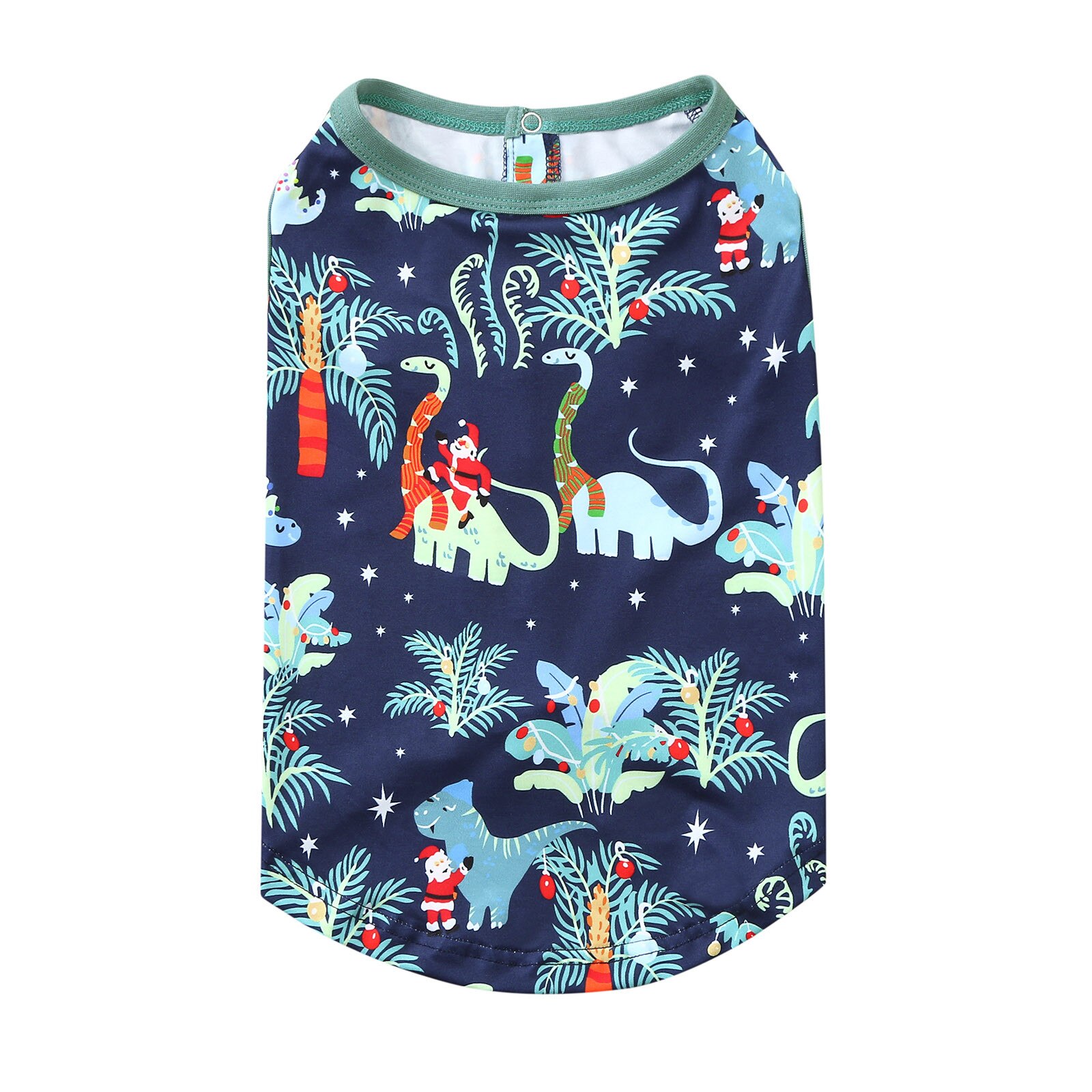Kerst Hond Kleding Winter Warm Dinosaurus Gedrukt Hond Jas Jas Puppy Kleding Voor Kleine Middelgrote Honden Puppy Outfit