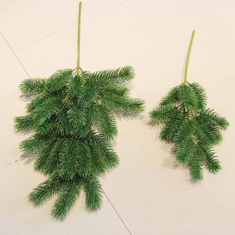 Artificial Plants Pine Branches Christmas Tree Accessories DIY Year Party Decoration